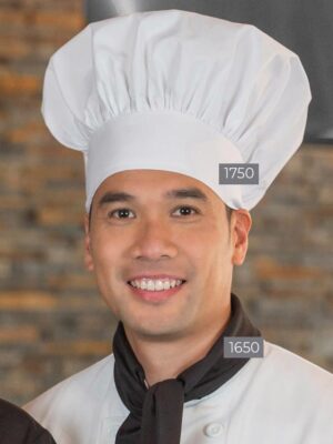 Lets Bake White Chefs Hats One Size fits All Adjustable with Hook Loop System 