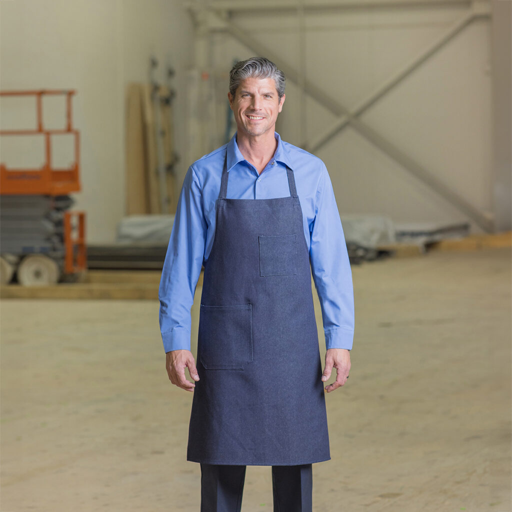Heavy Duty Canvas Bib Apron For Men & Women – Perfect For Cooking, Grilling, And Workshop Use - View #4