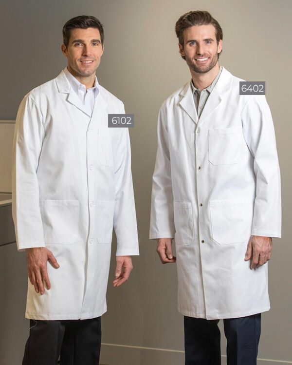 Cotton Men’s Lab Coats 6102-6402 | Premium Uniforms