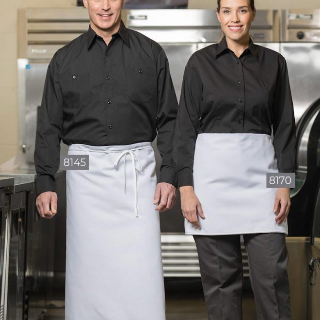 Spun Polyester Four-Way Apron 8145-8170 | Premium Uniforms