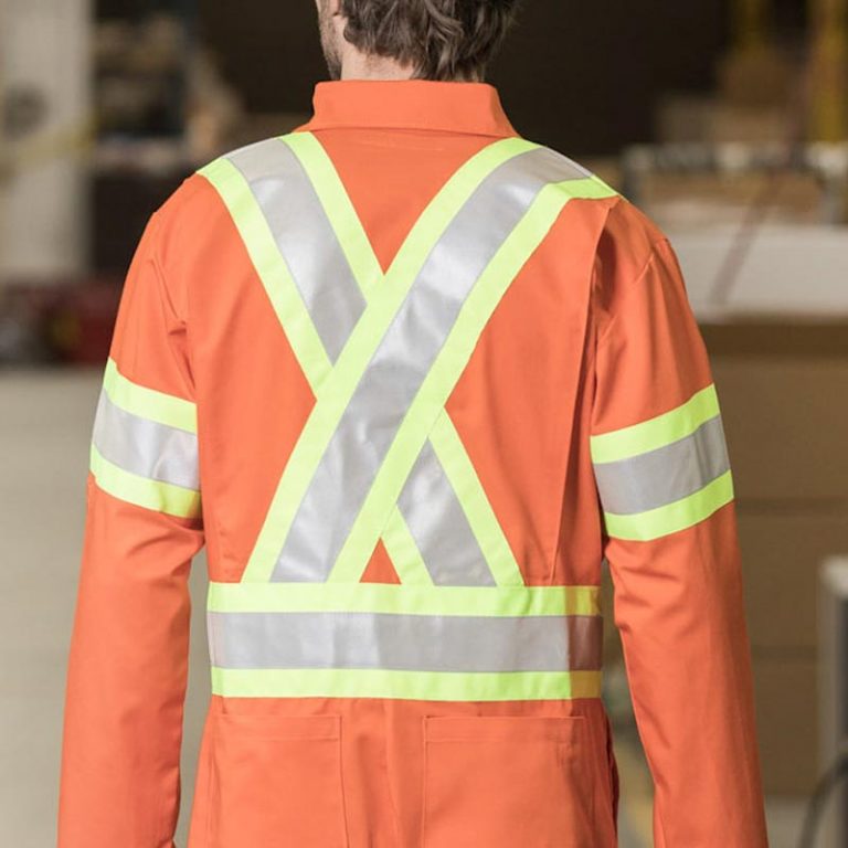 Coveralls With 4" Reflective Tape Premium Uniforms