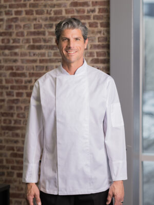 Slim Fit Long Sleeve Chef Coat